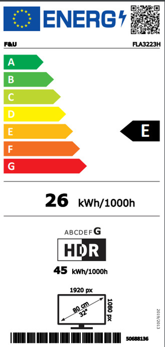 TV F&U FLV32501 32'' Smart HD